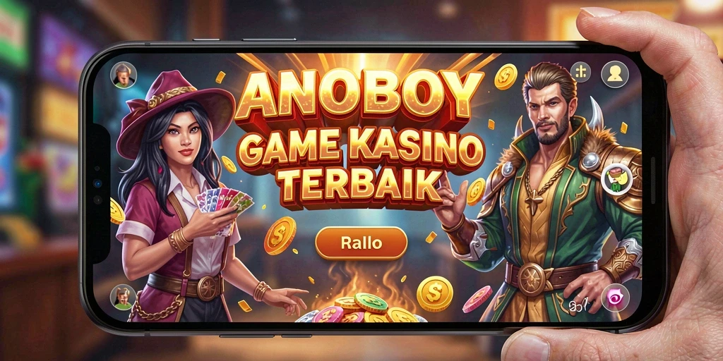 Tampilan gameplay <strong>ANOBOY</strong> yang mengasyikkan dan penuh warna.