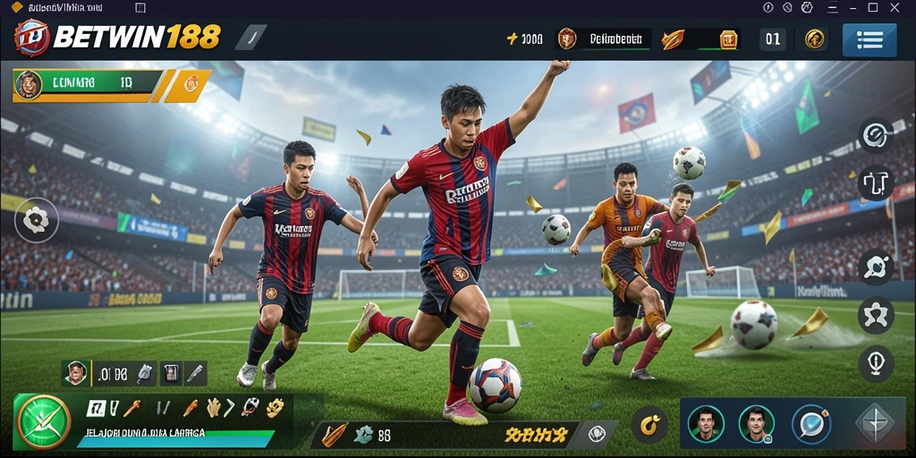 Tampilan gameplay seru BETWIN188 dengan berbagai cabang olahraga.