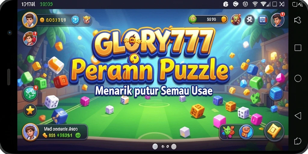 Tampilan gameplay GLORY777 dengan tantangan Puzzle yang menarik.