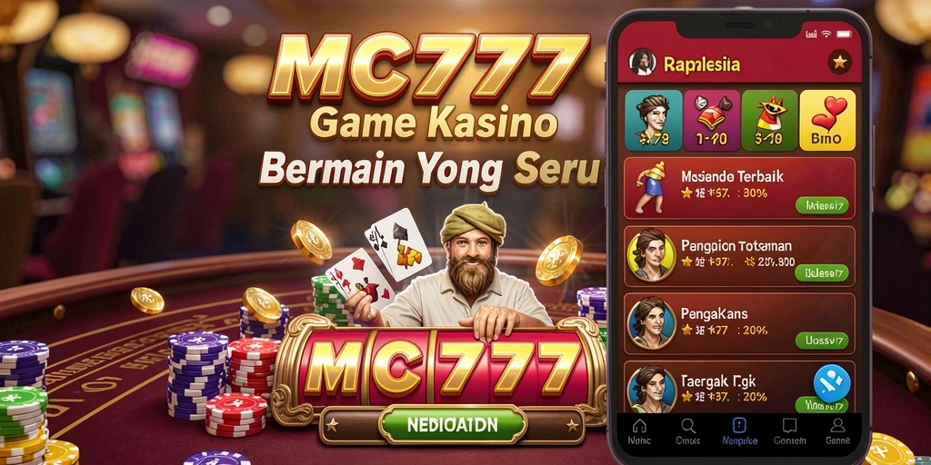 Tampilan gameplay <strong>MC777</strong> yang mengesankan dan mendebarkan saat bermain Kasino.