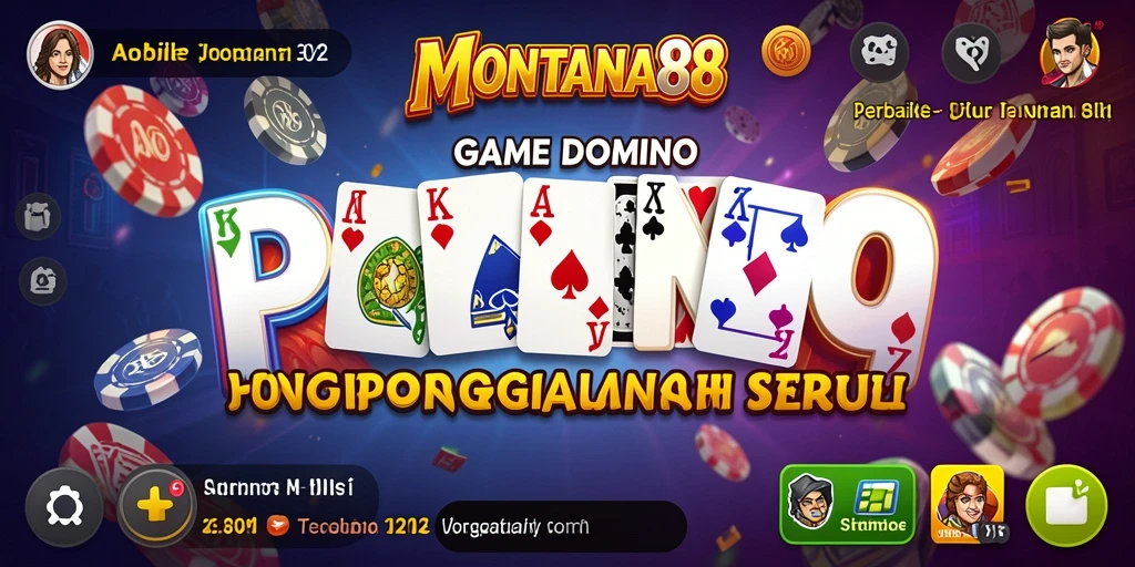 Screenshot gameplay MONTANA88 menampilkan keseruan bermain Domino.