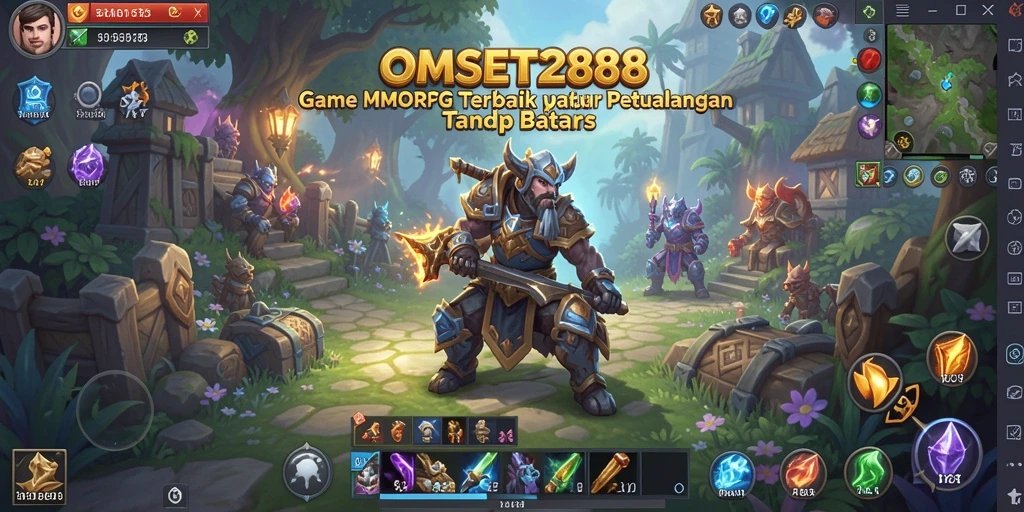 Gameplay menarik dan mendalam di dunia MMORPG OMSET288.