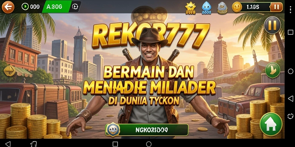 Tampilan gameplay Tycoon yang menarik dan interaktif.