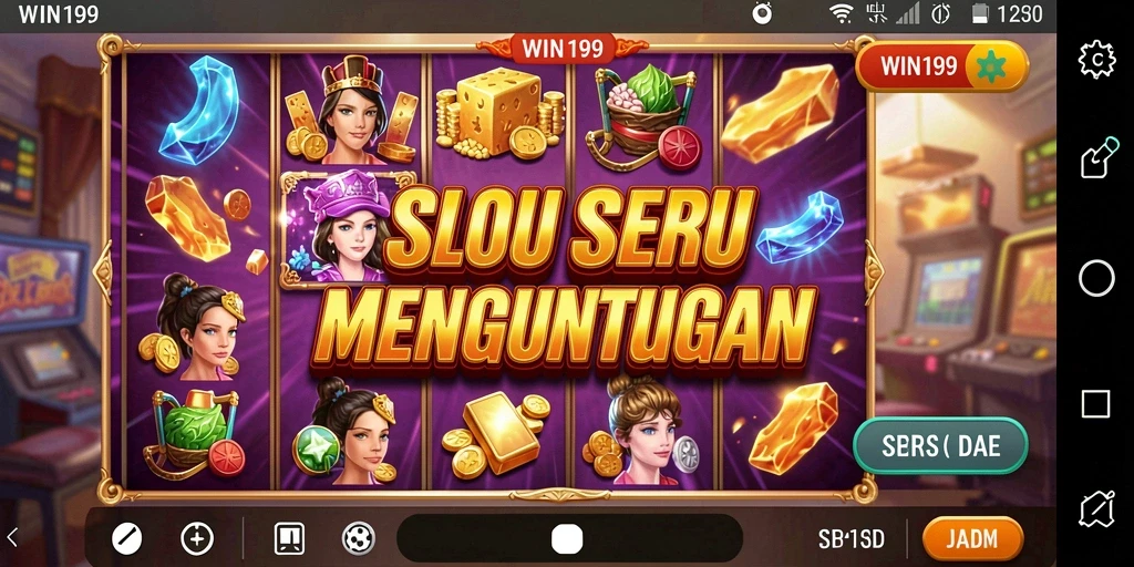 Screenshot gameplay WIN199 menampilkan aksi seru permainan Slot.